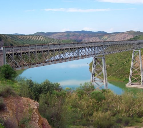 Ruta de la vía verde del aceite